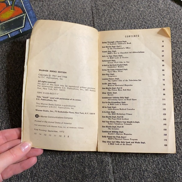 William M. Gaines’s Raving Mad Softcover. 1966 Copyright - Picture 3 of 6